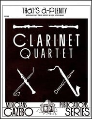 That's A Plenty Clarinet Quartet cover